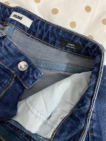 27 Beden lacivert Renk Mavi marka mom jeans