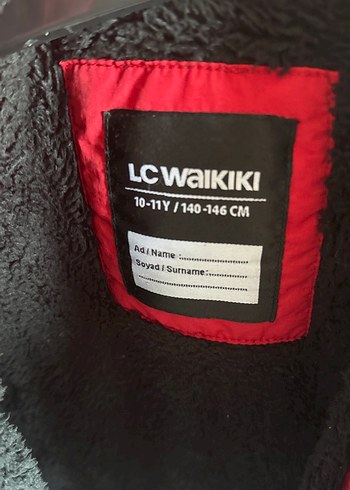 Koyu Kırmızı Erkek Çocuk Street Wear Kaban - Görsel 2