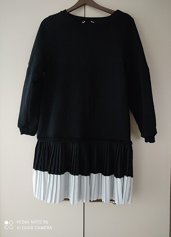 Diğer Pilili Sweatshirt Elbise. 