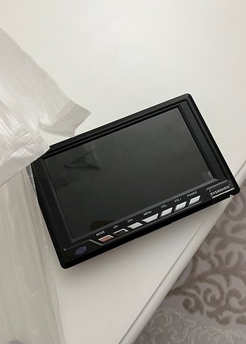 Eversonic 7" Kırmızı LCD Monitör/TV - Görsel 4