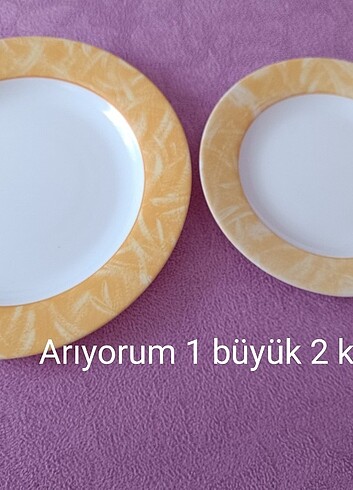  Beden 2 kücük tatlı tabagı arıyorum