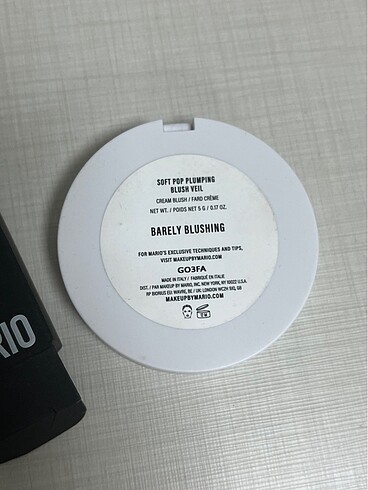 Beden Makeup By Mario soft pop krem allık