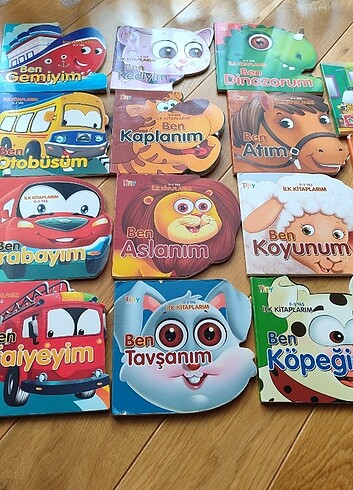  Beden Renk İlk kitaplarım 16 adet