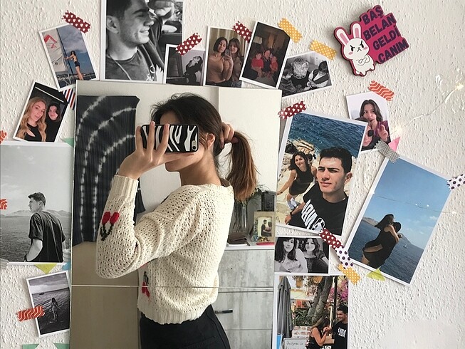 m Beden beyaz Renk triko hırka