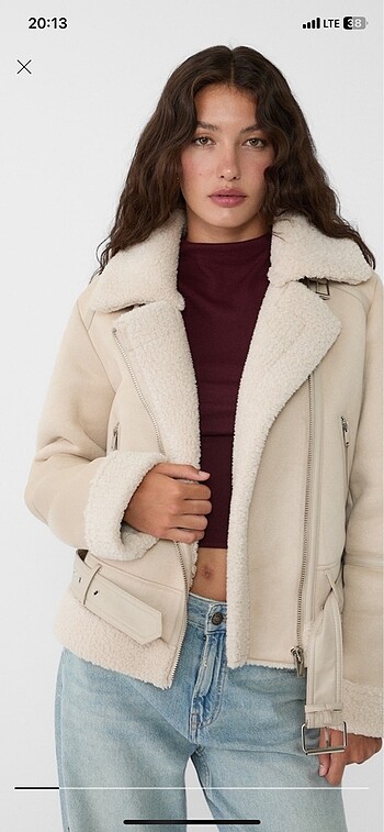 Stradivarius Biker Mont Ceket