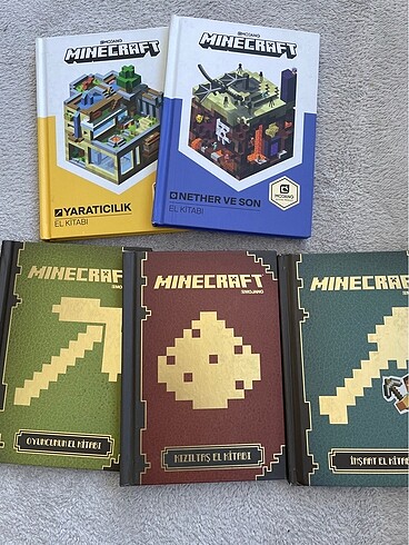 Minecraft kitapları,ciltli