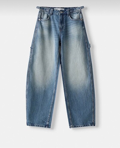 32 Beden Bershka Wide Leg Balloon Jean