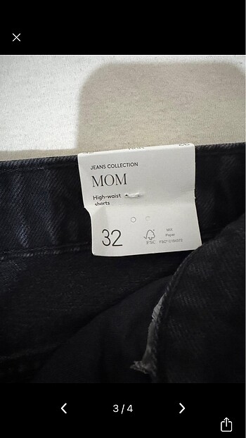 xs Beden Mango Kot Şort