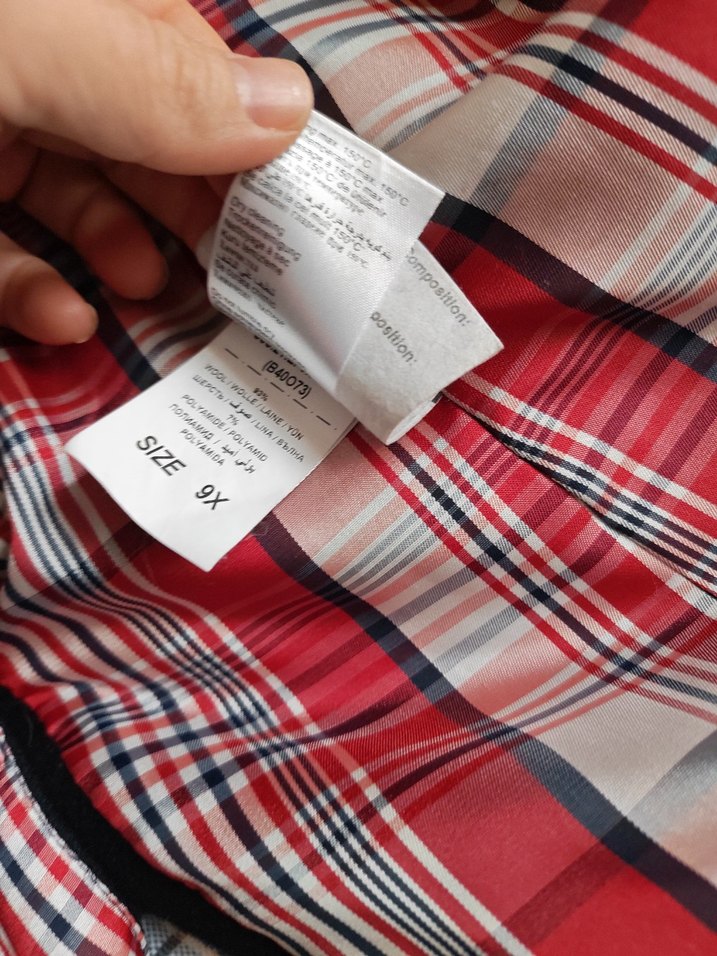 Düğmeli lacivert polo kaban - Görsel 3