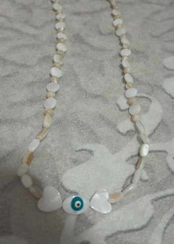 Uzun Renkli Boncuklu Bohem Kolye - Görsel 3