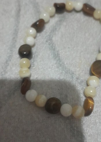 Pembe Boncuklu Kadın Bileklik - Görsel 5