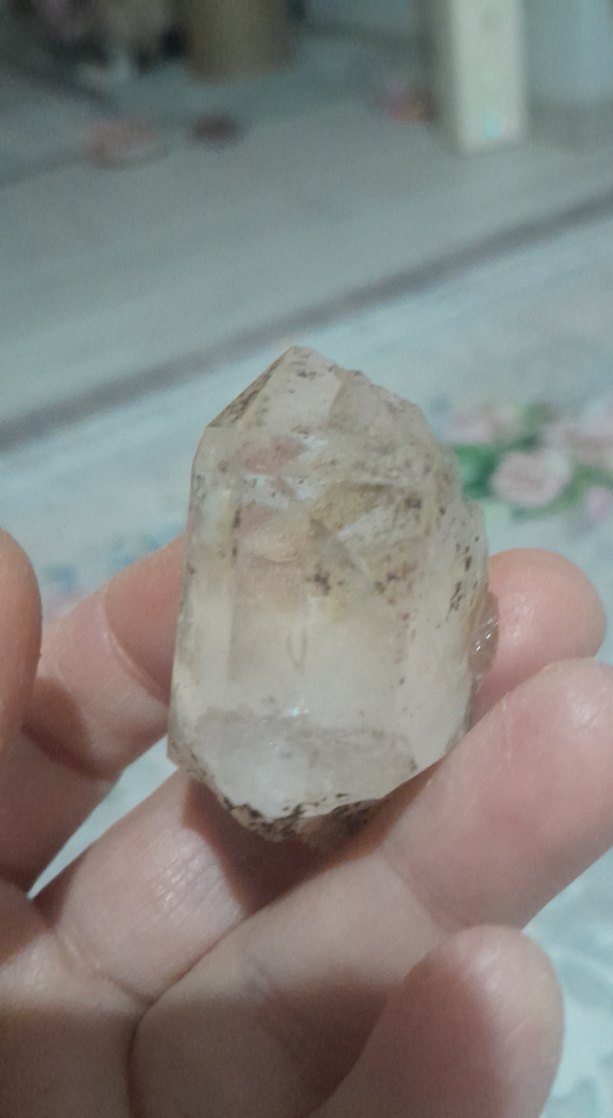 Beyaz Doğal Kristal Dekorasyon Taşı - Görsel 2