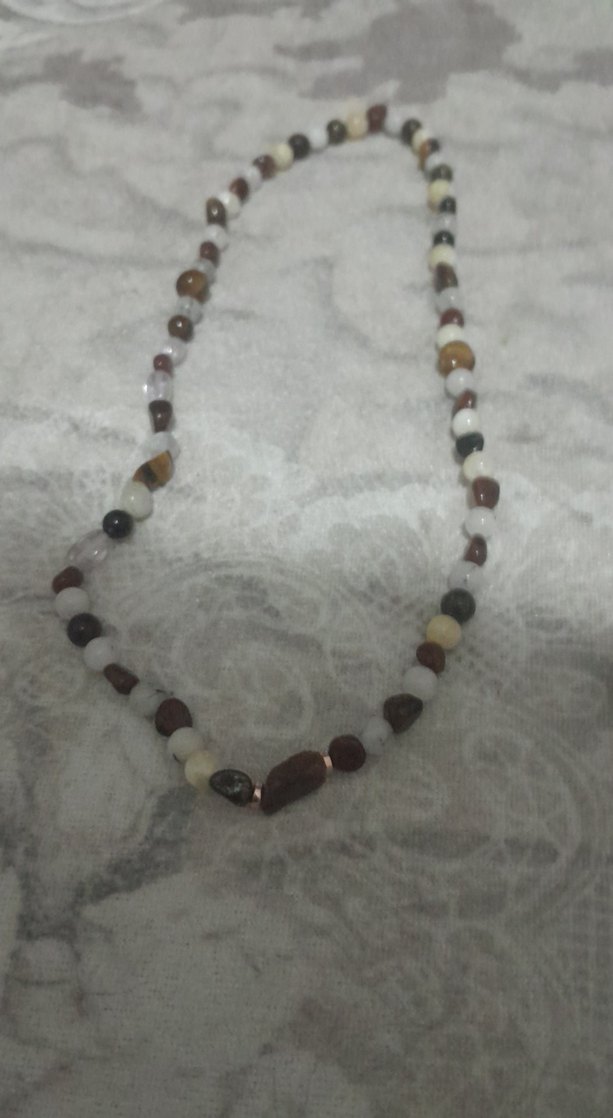 Uzun Boncuklu Bohem Kadın Kolye - Görsel 2