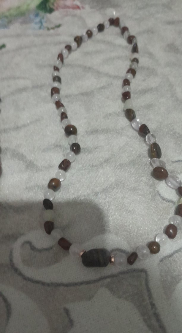 Uzun Boncuklu Bohem Kadın Kolye - Görsel 4