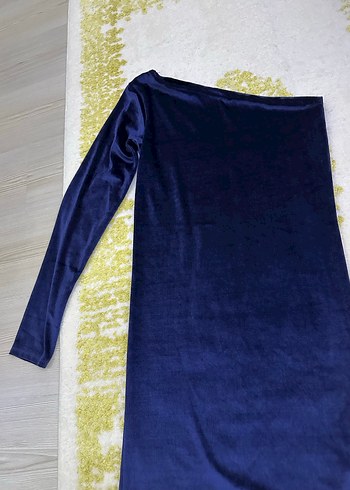 Kadife elbise - Görsel 4