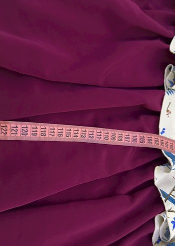 Çiçek Desenli Uzun Bohem Elbise - Görsel 10