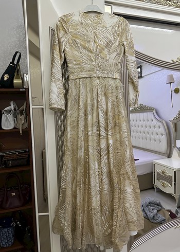 Tesettür abiye elbise - Görsel 11