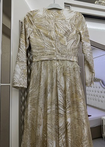 Tesettür abiye elbise - Görsel 10