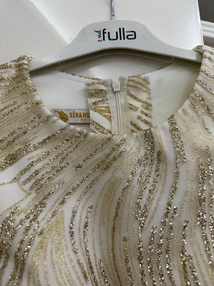 Tesettür abiye elbise - Görsel 3