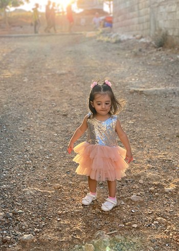 Kız çocuk abiye elbise - Görsel 2