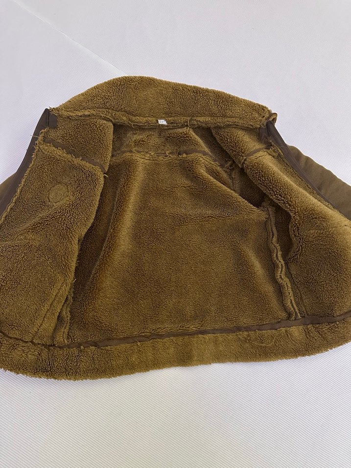 Kahverengi Erkek Çocuk Kürklü Mont - Görsel 4