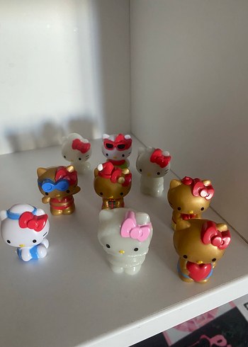  Renkli Hello Kitty Aksiyon Figürleri