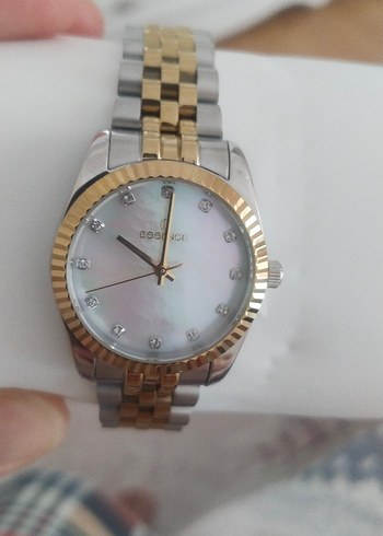 Essence Kadın Altın Renkli Klasik Kol Saati