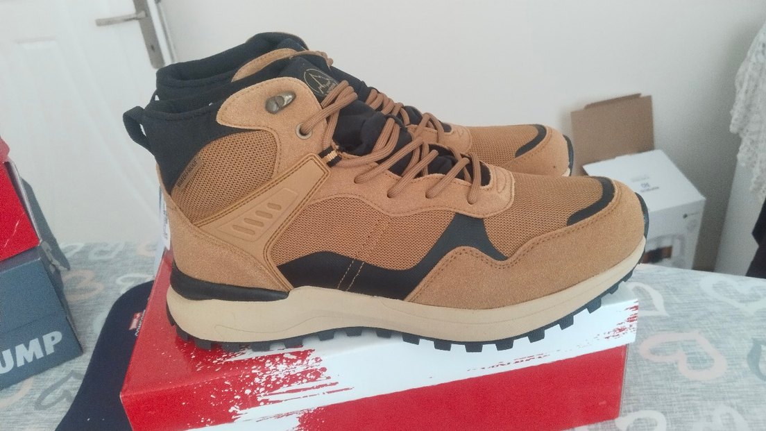 Kahverengi Erkek kışlık botAyakkabı - Görsel 2