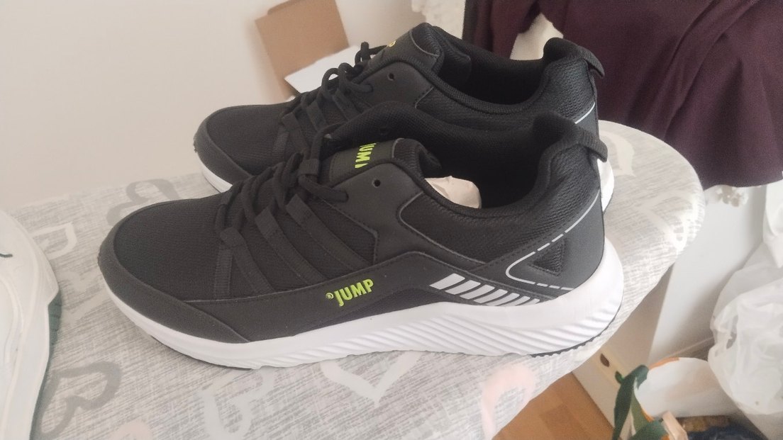 Erkek Siyah JUMP Spor Ayakkabı - Görsel 3