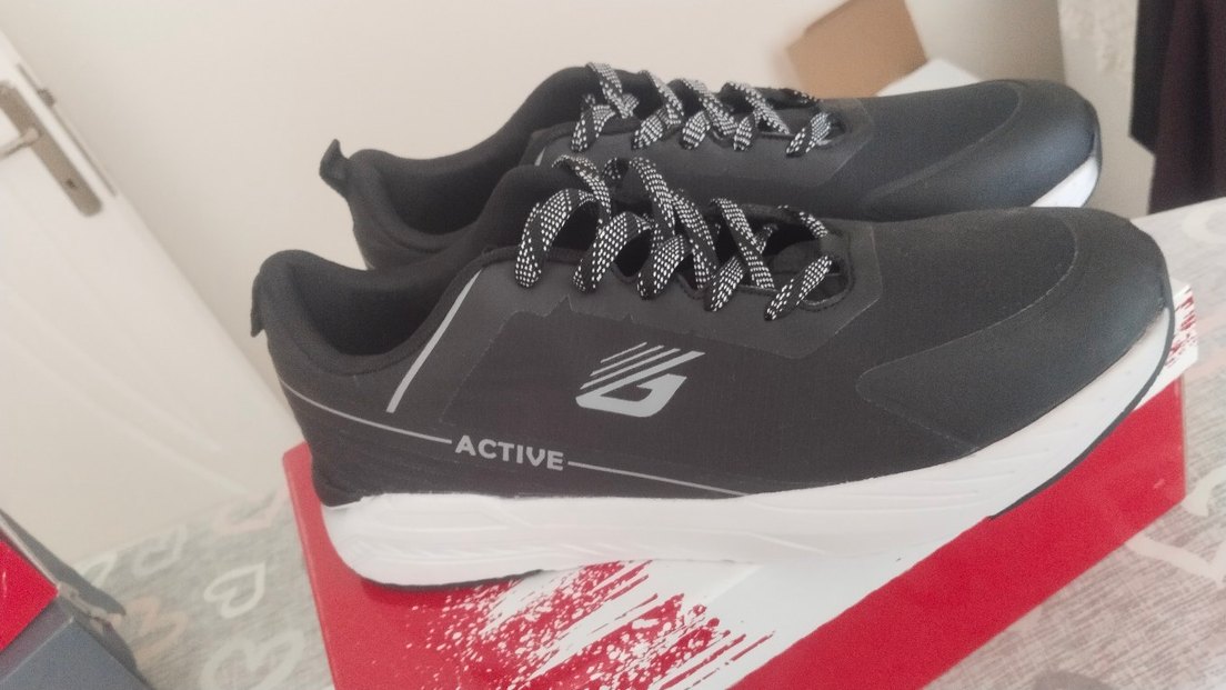 Siyah Gri Erkek Bağcıklar ACTIN 45 - Görsel 2