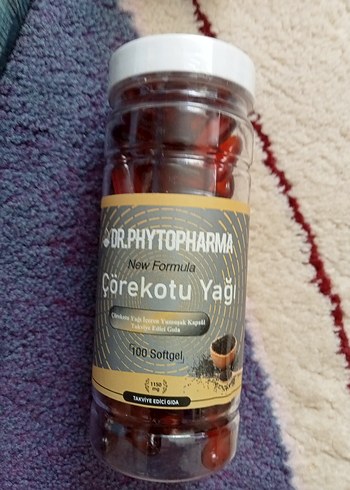 Dr. Phytopharma Çörekotu Yağı 100 Softgel