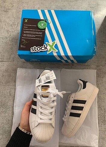 39 Beden beyaz Renk Adidas süperstar 36,45 arası numaralar