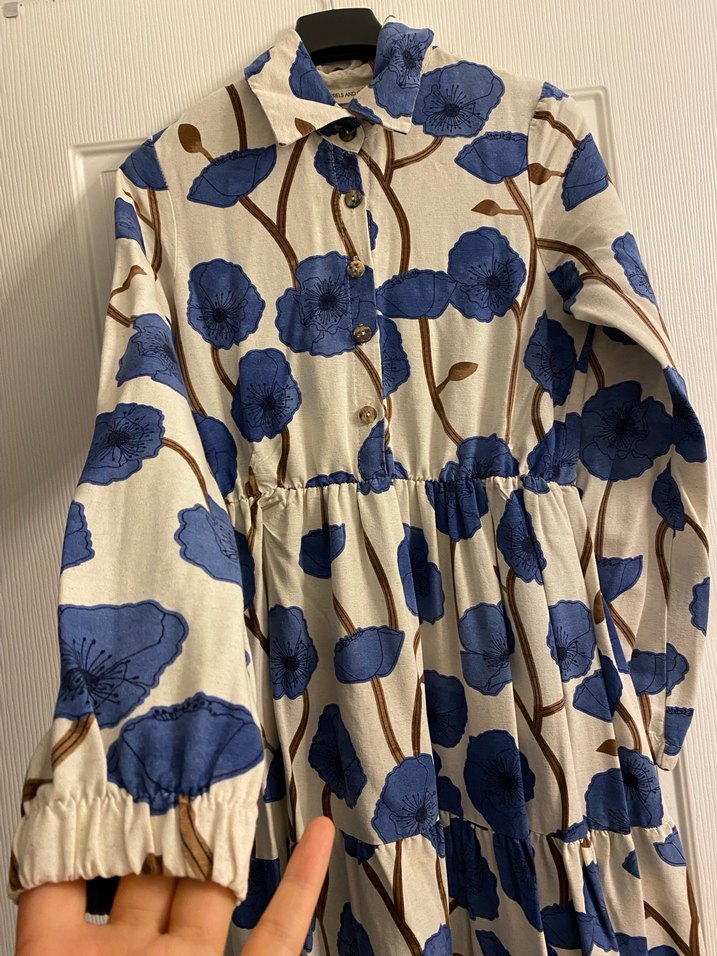 Uzun Modest Elbise - Görsel 3