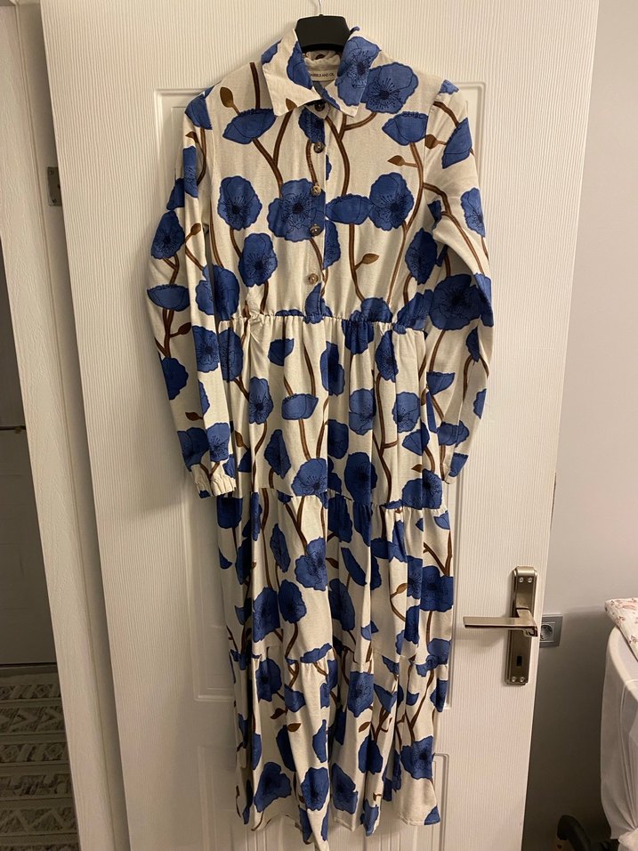 Uzun Modest Elbise - Görsel 2