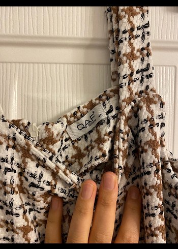 Tüvit Ekose Uzun Elbise - Görsel 3