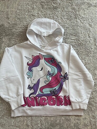 Kız çocuk sweatshirt unicorn