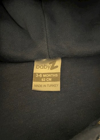 Kareli Örgü Bebek Kışlık Tulum mavi - Görsel 3