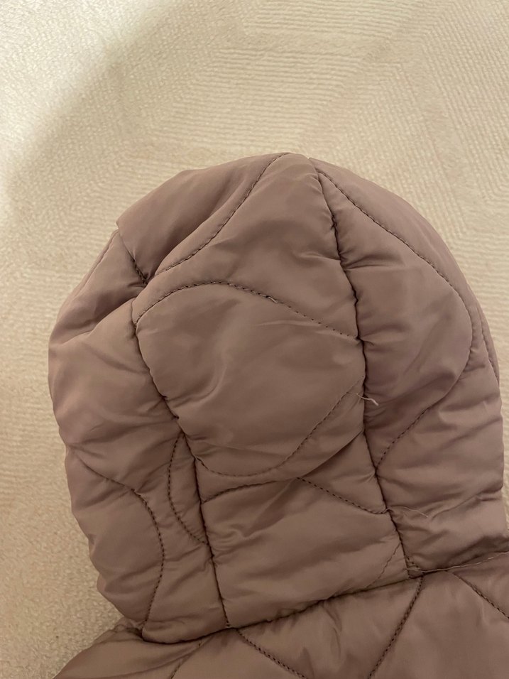 Kız Bebek lila Kürklü Kar Tulumu 6 ay - Görsel 5