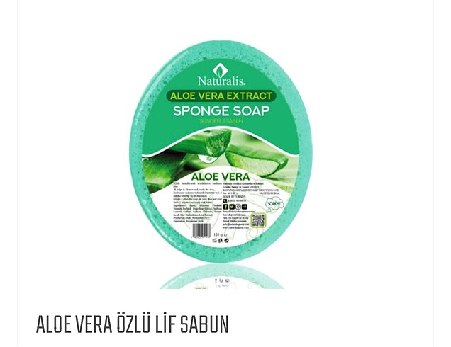 Süngerli sabun - Görsel 2