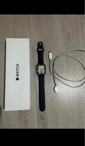  Beden Apple Watch Series 9 Fırtına Mavisi 40mm Kordon M/L