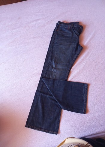 Levis 527 Orjinal Koyu Lacivert Denim Jean