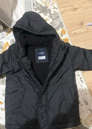 Siyah Erkek Çocuk Mont - Görsel 4