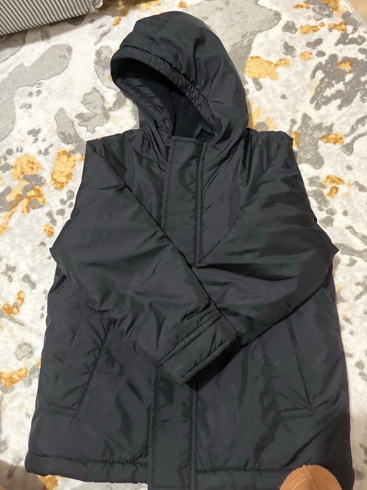 Siyah Erkek Çocuk Mont - Görsel 2