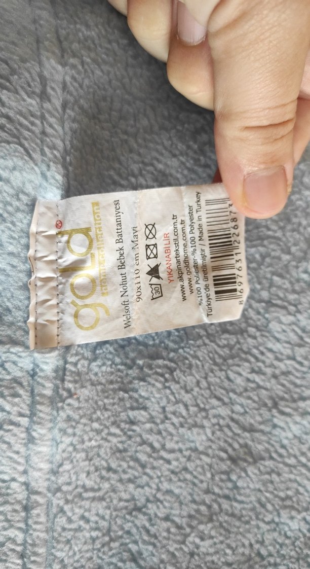 mavi nohut battaniye - Görsel 3