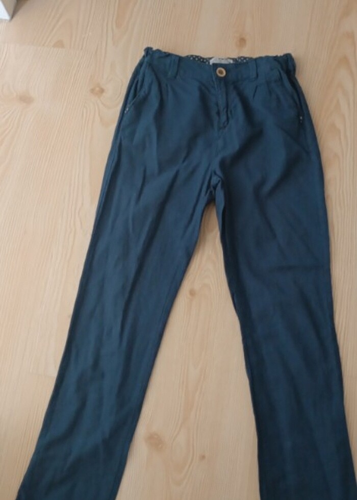 Keten pantolon - Görsel 2