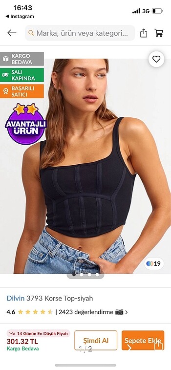 Dilvin top
