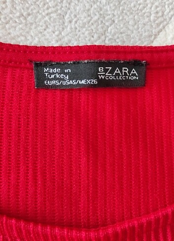 s Beden Zara omzu açık bluz