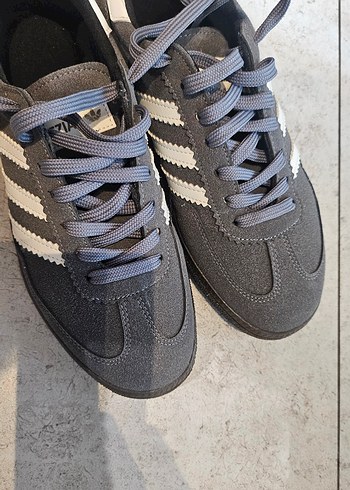 Gri Süet Samba Adidas Son Trend - Görsel 6