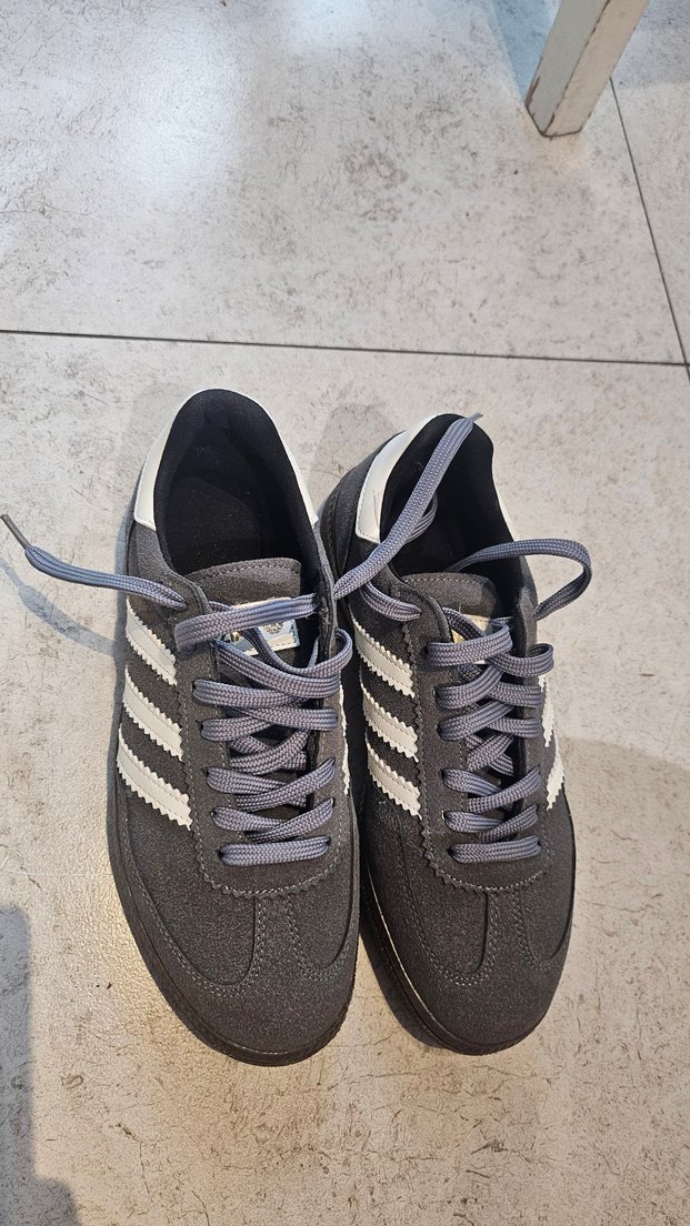 Gri Süet Samba Adidas Son Trend - Görsel 2