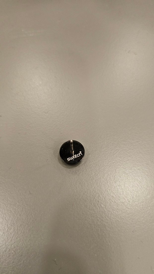 Orijinal SWATCH Marka Siyah Minimalist Küpe - Görsel 5